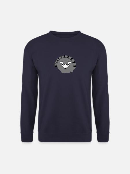 lemur (3c) - Unisex Sweatshirt - navy