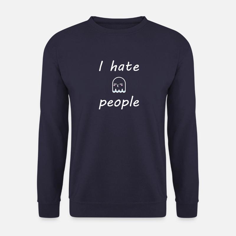 I hate people - Unisex Sweatshirt - navy