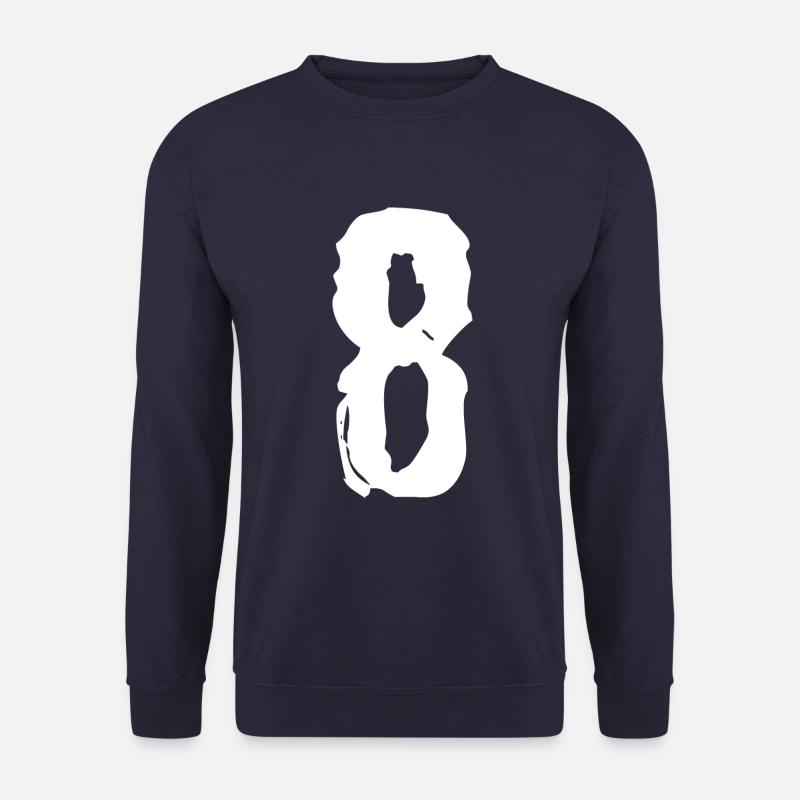8 number jersey - Unisex Sweatshirt - navy