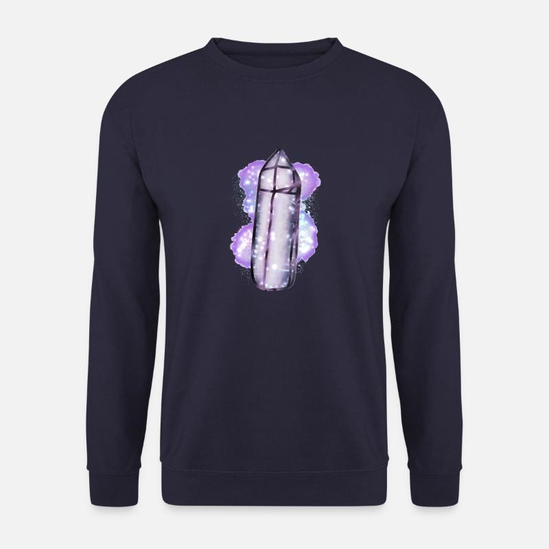 Magischer Kristallturm - Unisex Pullover - Navy