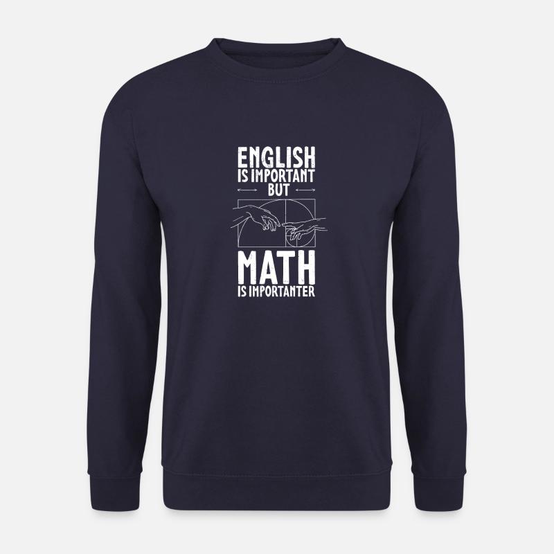 Geometry Golden Ratio Math Fibonacci - Unisex Sweatshirt - navy