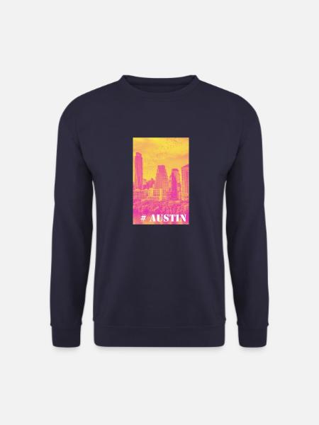 Austin - Sweat-shirt Unisexe - marine