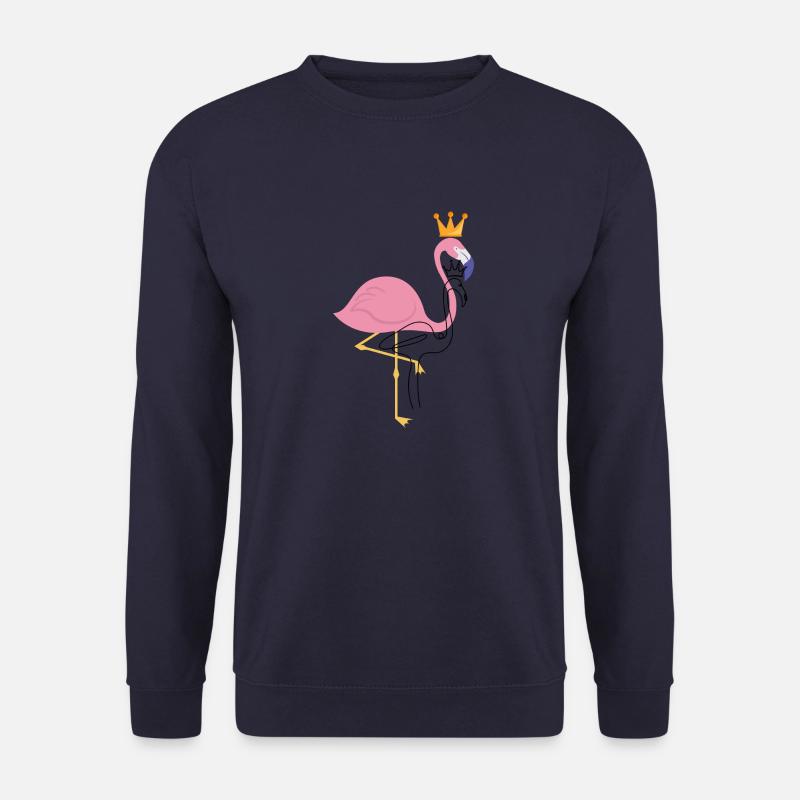 Flamingo - Unisex Pullover - Navy