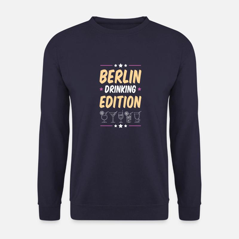 Berlin Drinking Party - Unisex Sweatshirt - navy