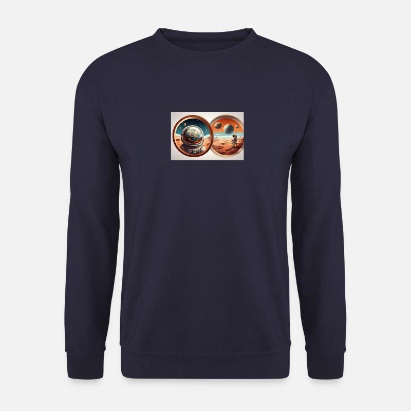 Intergalaktische Erkundung - Unisex Pullover - Navy