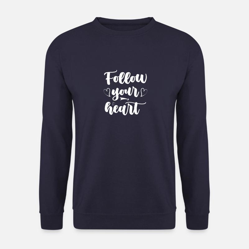 Follow your Heart - Unisex Pullover - Navy