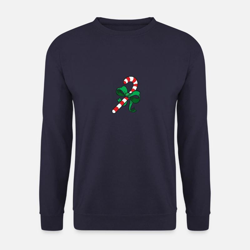 candy Cane - Unisex Sweatshirt - navy