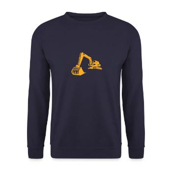 Silhouette de pelle, conception précise pour - Sweat-shirt Unisexe - marine - Devant - Alina (178cm) & Michal (187cm)