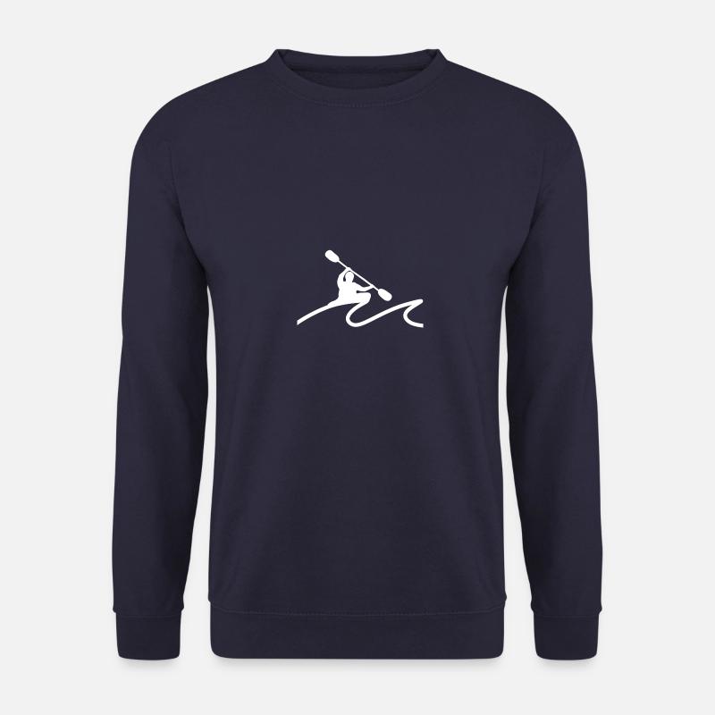 Kajak Kanu Kanute - Unisex Pullover - Navy