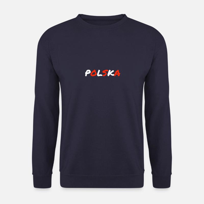 Polska - Unisex Pullover - Navy