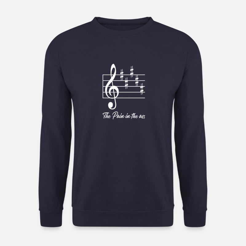 Gift for musicians | Clef - Unisex Sweatshirt - navy
