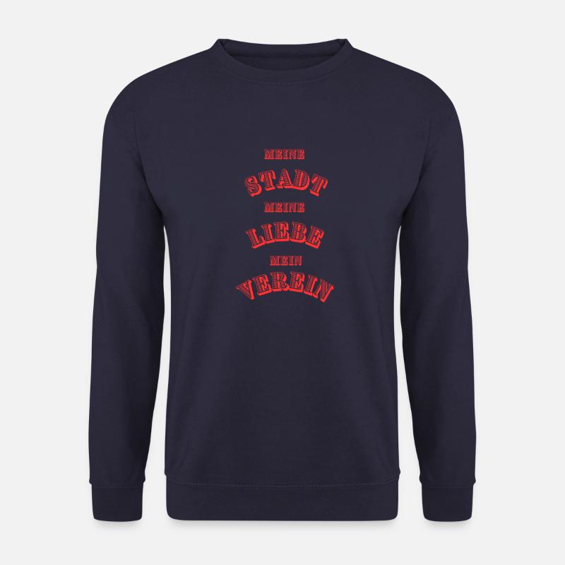 Rot-Weiß - Unisex Pullover - Navy