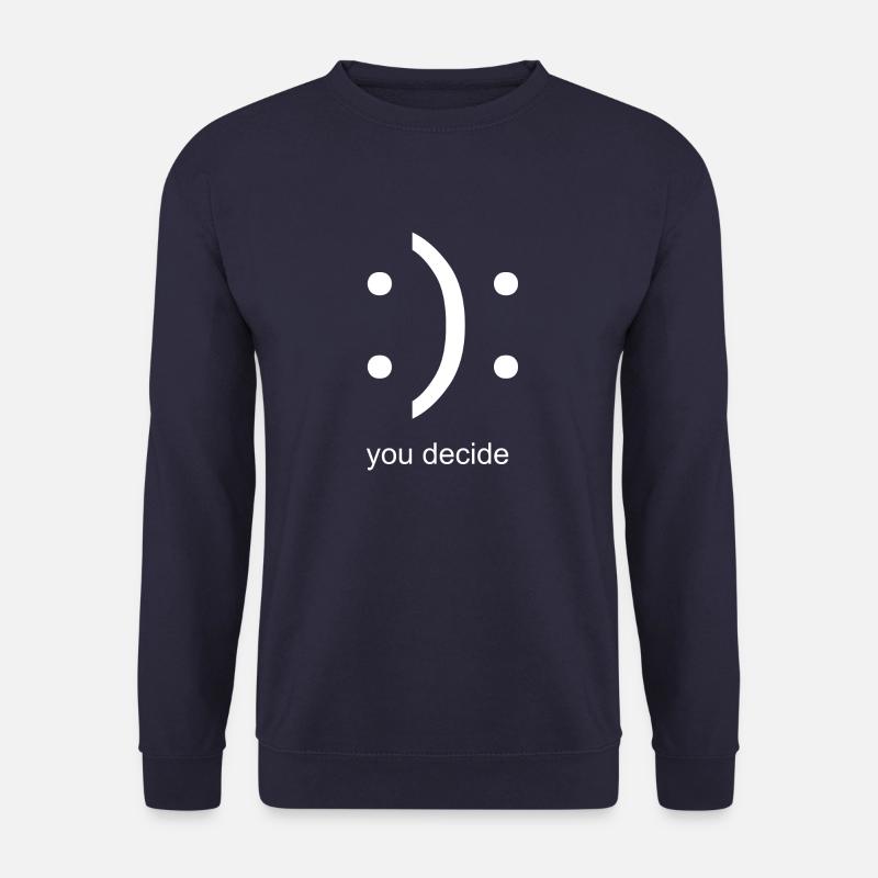 Du entscheidest - Unisex Pullover - Navy