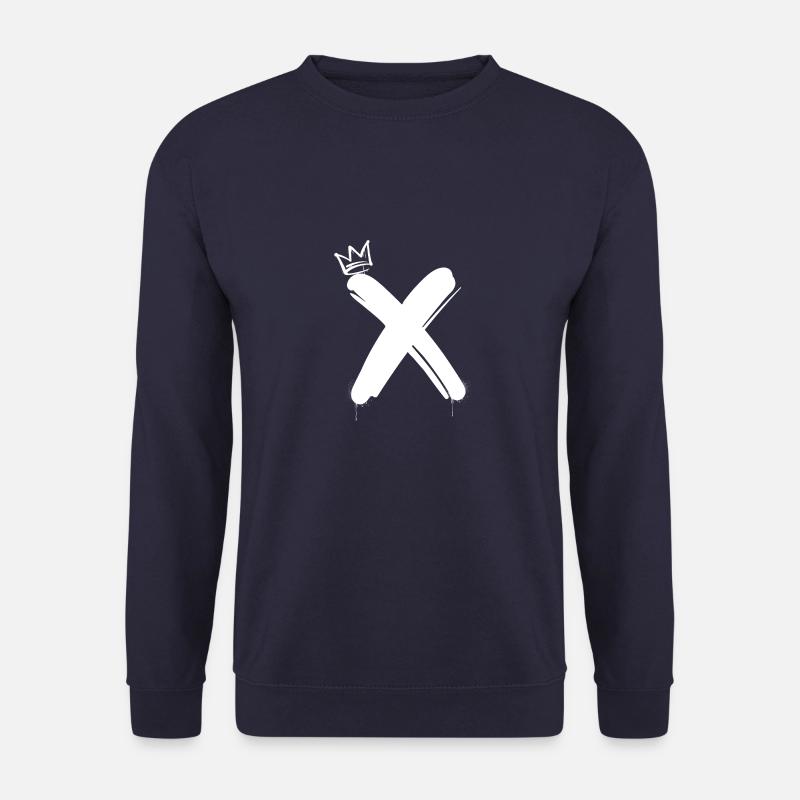 X - Unisex Sweatshirt - navy