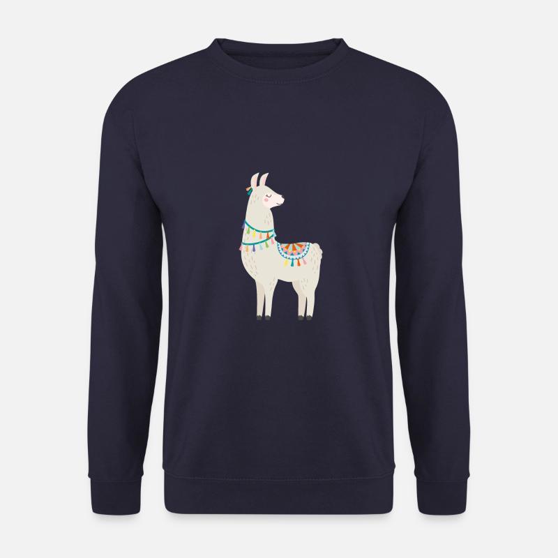 my lama - Unisex Pullover - Navy