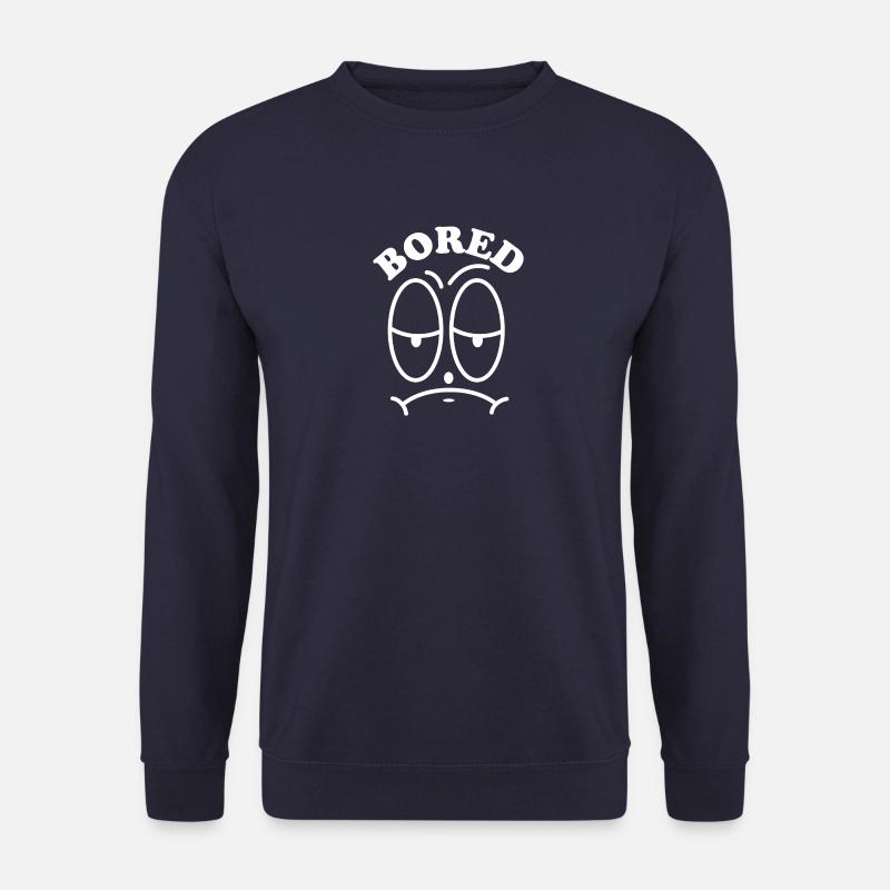 Langeweile Augen Stimmung - Unisex Pullover - Navy