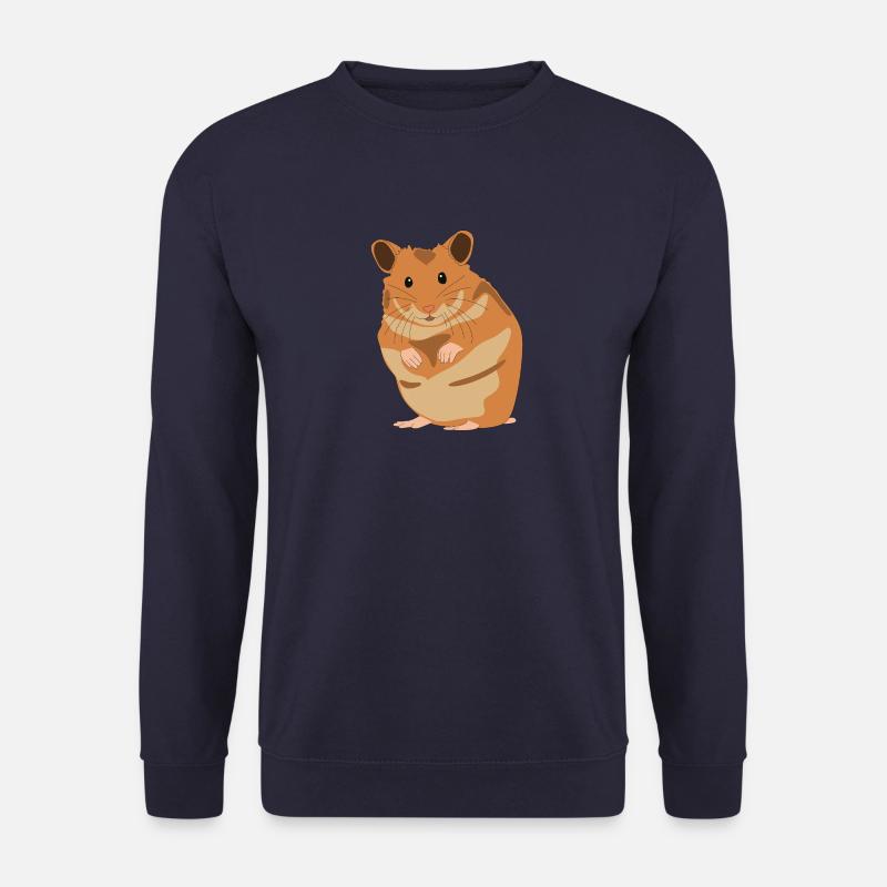 Hamster - Golden Hamster - Hamster - Pet - Unisex Sweatshirt - navy