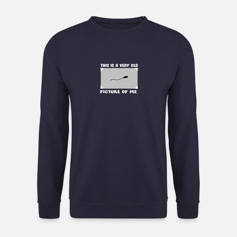 Vieille image de moi - Sweat-shirt Unisexe - marine
