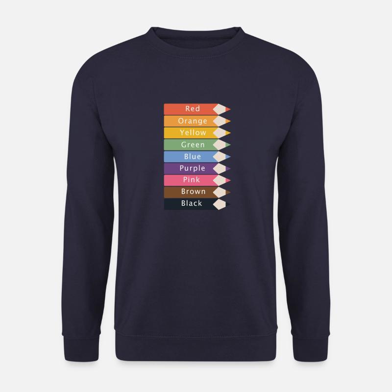 Bunte Stifte - Unisex Pullover - Navy