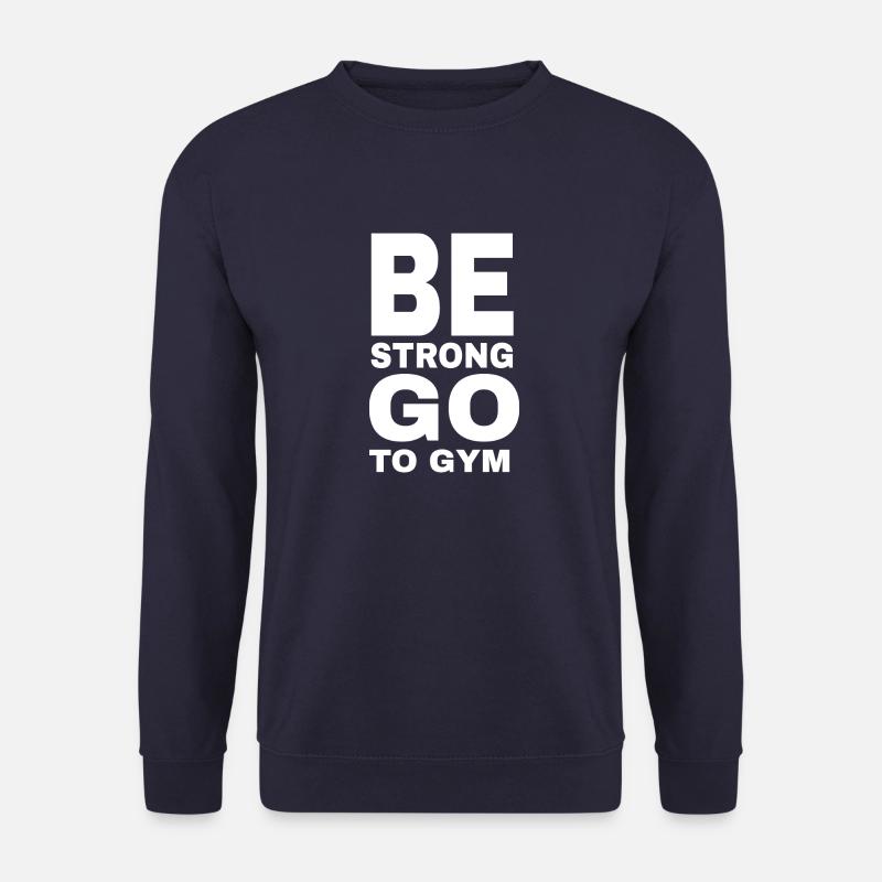 be Strong - Unisex Pullover - Navy