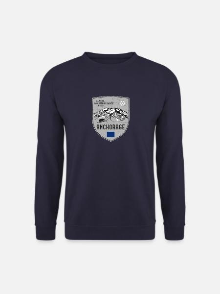 Alaska St. Elias USA Wappen - Unisex Pullover - Navy