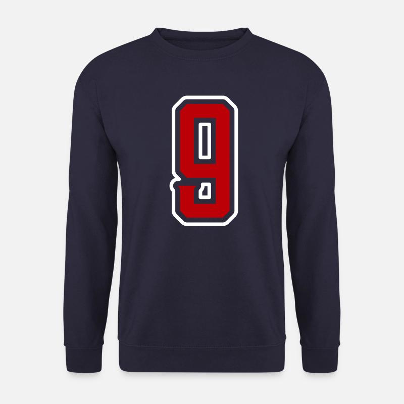 9 Zahl symbol - Unisex Pullover - Navy