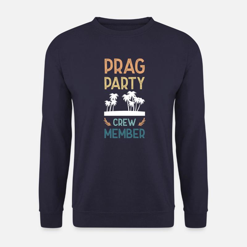 Prag Party Crew - Unisex Pullover - Navy