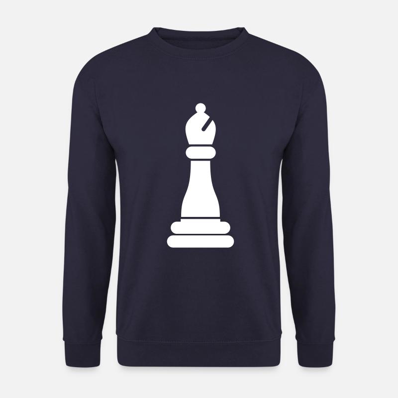 Schachfigur symbol - Unisex Pullover - Navy