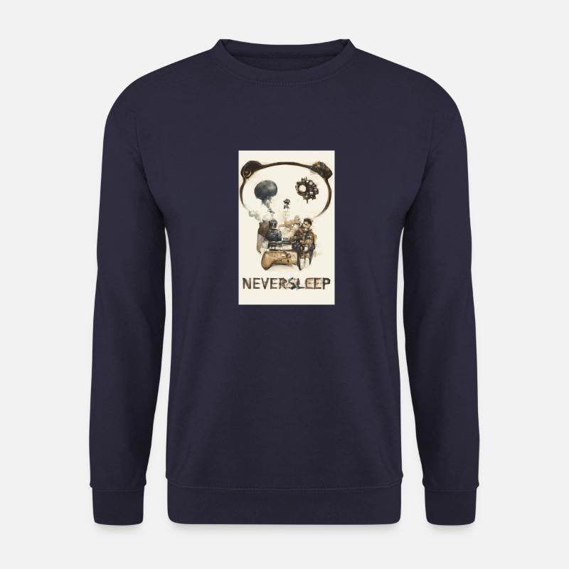 Panda Steampunk - Sweat-shirt Unisexe - marine