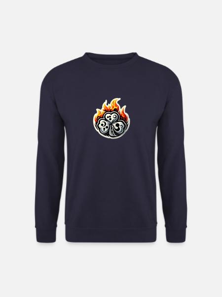 Kleeblatt - Unisex Pullover - Navy