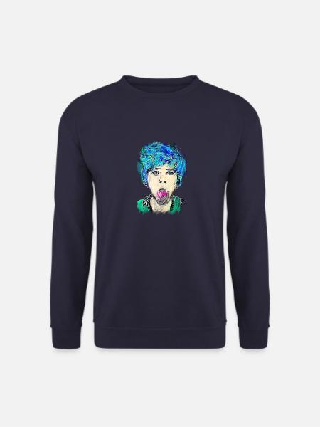 Punk, Punk is not, dead, Punks,rock,Punkrock,kelly - Unisex Pullover - Navy