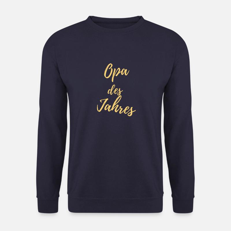 oma opa - Unisex Pullover - Navy