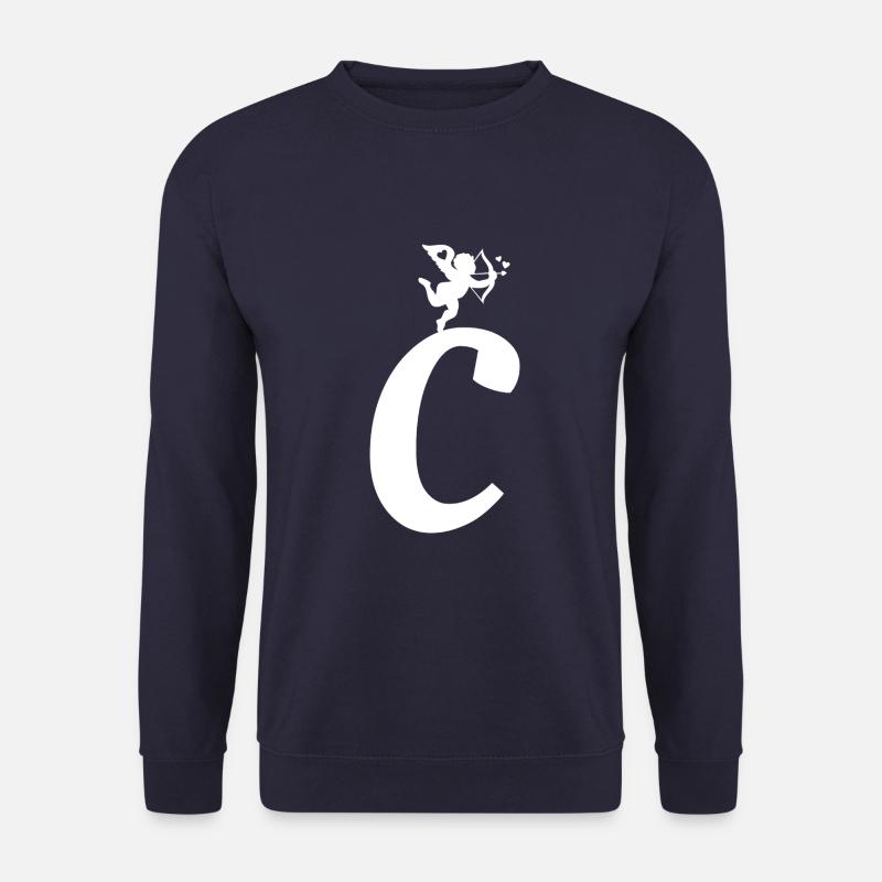 C - Sweat-shirt Unisexe - marine