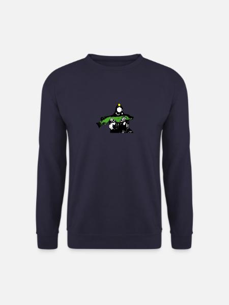 Hechtfischer / toller Hecht - Unisex Pullover - Navy