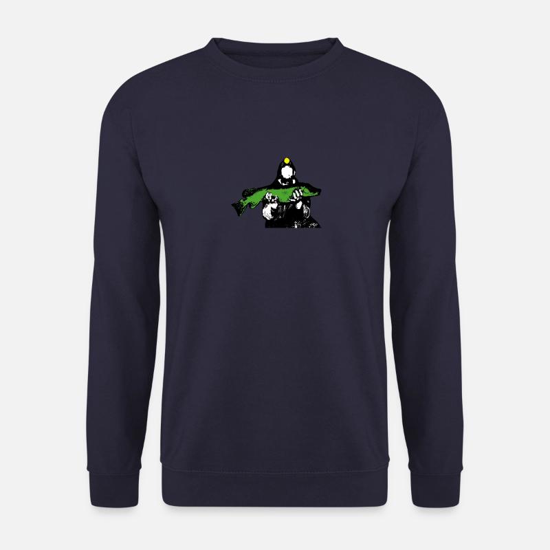 Hechtfischer / toller Hecht - Unisex Pullover - Navy