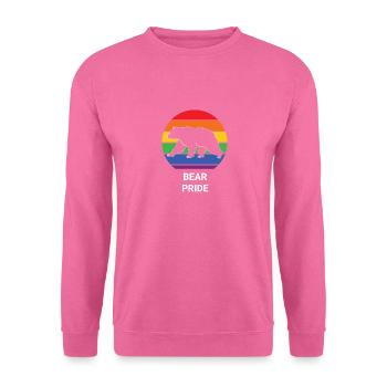 Bear Pride | LGBT motif | Pride Shop - Unisex Sweatshirt - pink - Front