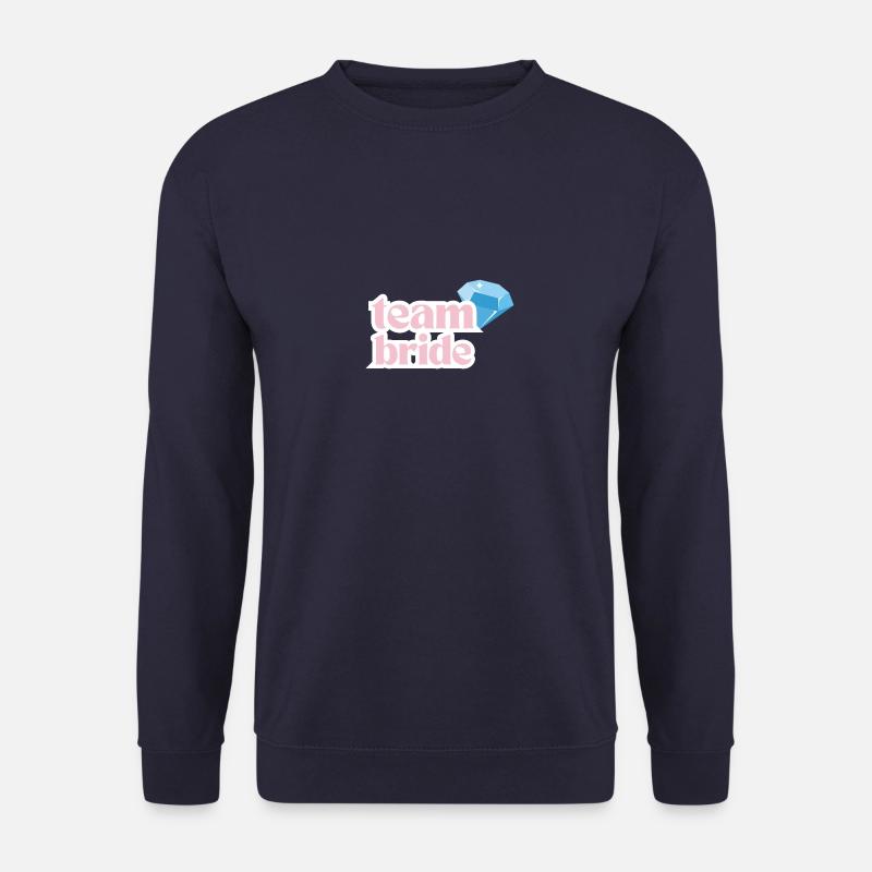 team bride - Unisex Pullover - Navy