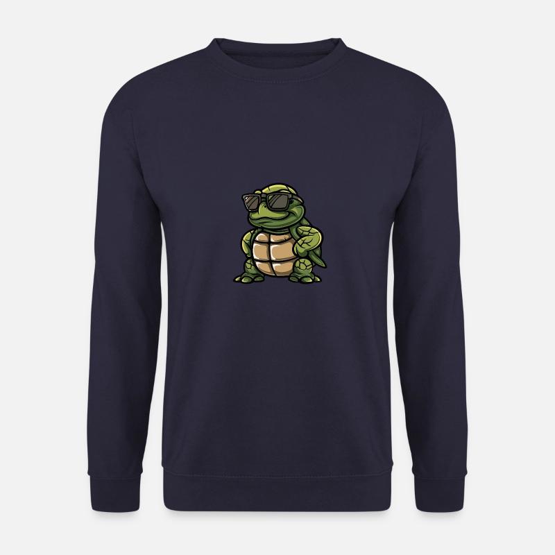 Schildkröte Cool Tier - Unisex Pullover - Navy