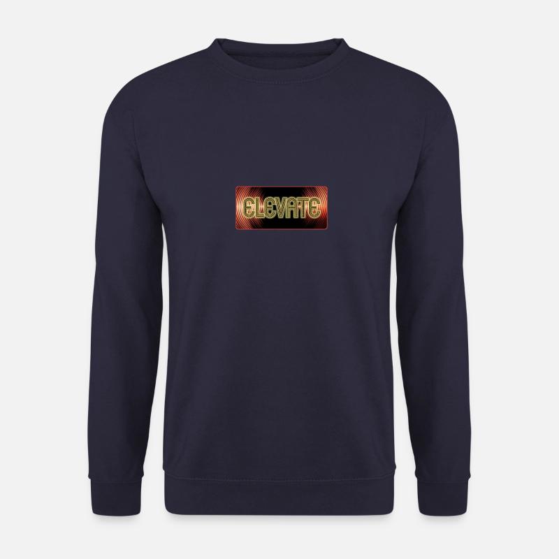 Elevate Bass Waves - Unisex Pullover - Navy