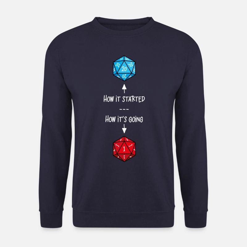 Pech D20 - Unisex Pullover - Navy