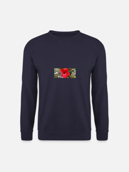 canarian flower - Unisex Sweatshirt - navy