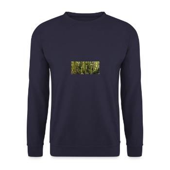 Kanarischer Gorgeus-Kaktus - Unisex Pullover - Navy - Vorne - Alina (178cm) & Michal (187cm)