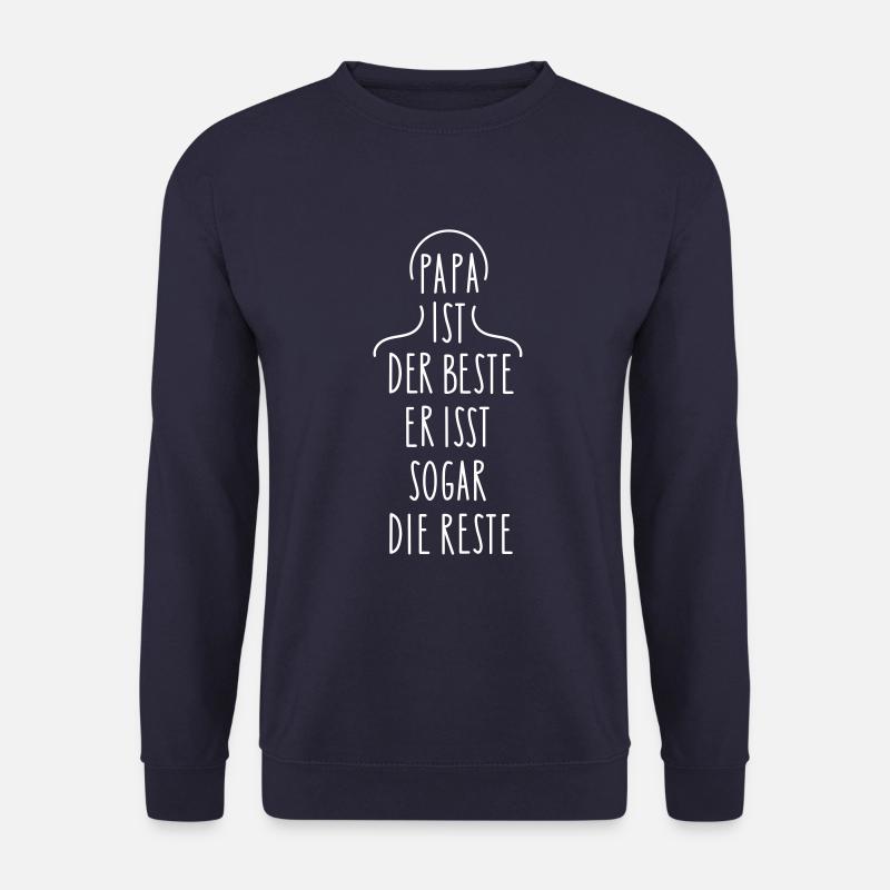 Papa ist der Beste - Unisex Pullover - Navy