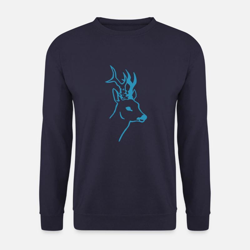 Rehbock - Unisex Pullover - Navy