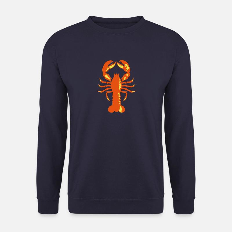 Hummer Meerestierklammer 1 - Unisex Pullover - Navy