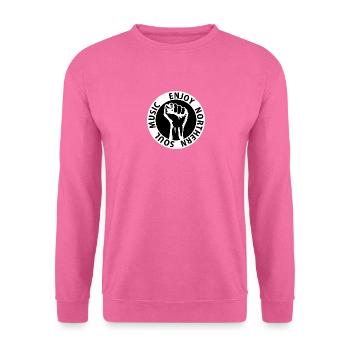 Digital - Enjoy Northern Soul Music - nighter keep - Unisex Pullover - Pink - Vorne