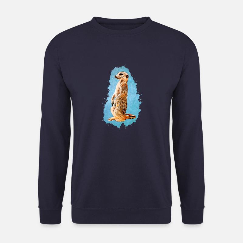 Erdmännchen - Blau - Unisex Pullover - Navy