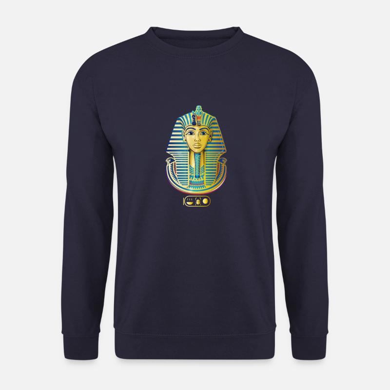 TUTANKHAMEN PHARAOH - Unisex Sweatshirt - navy