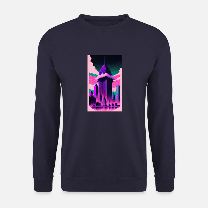 ARTWORK City - Unisex Pullover - Navy