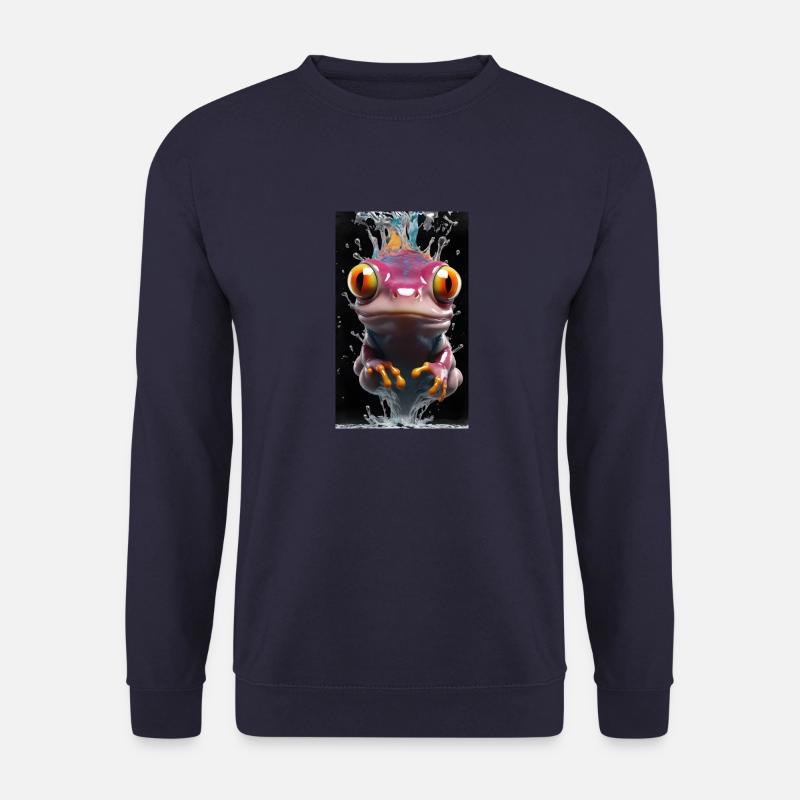 Salamander #1 - Unisex Pullover - Navy
